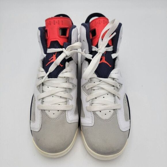 Nike‎ Air Jordan 6 Retro GS \'Tinker\' 2018 384665-104 Size 7Y Womens Size 8.5 main image 9